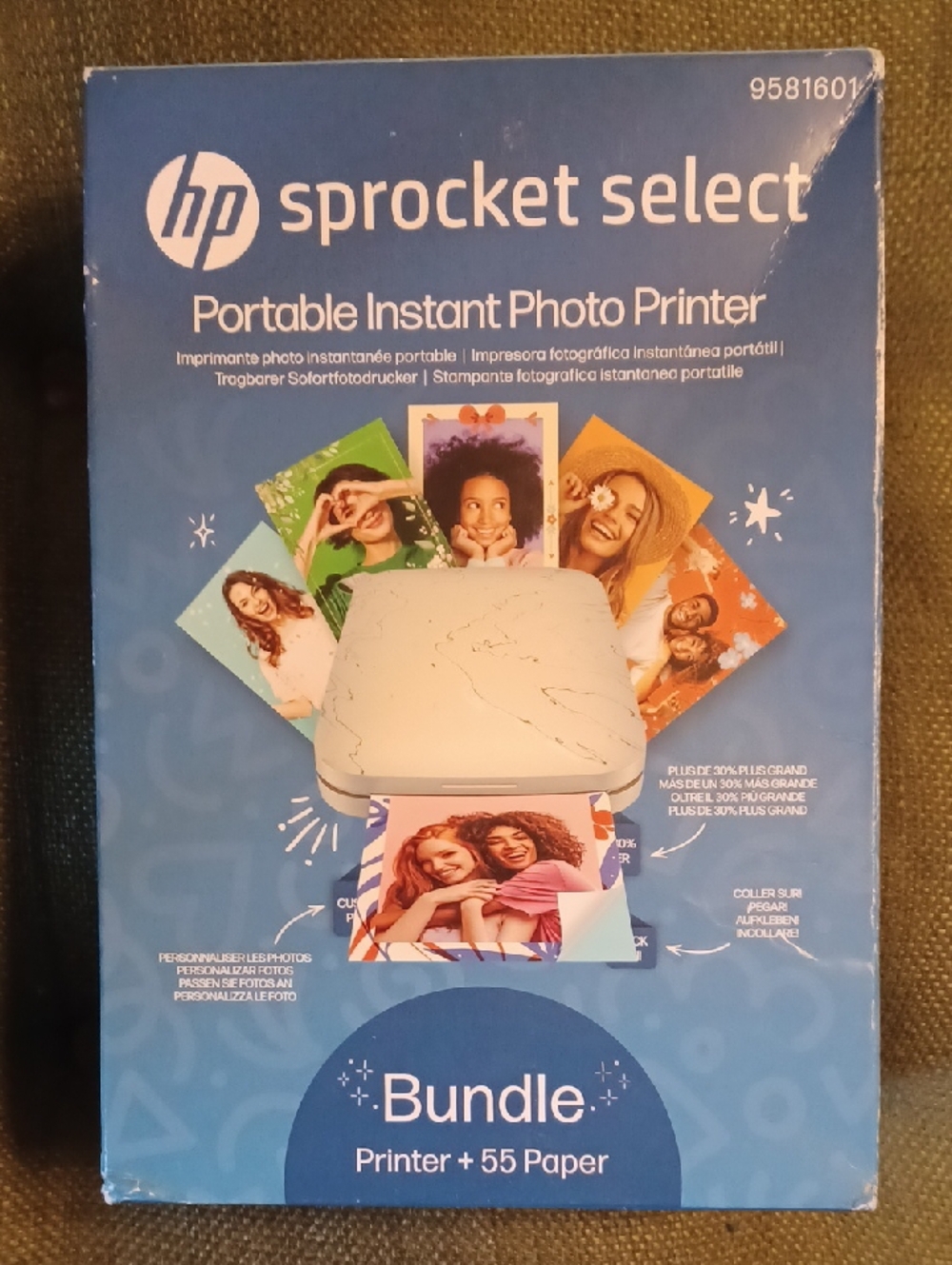HP Sprocket Select Portable Photo Printer - NIB